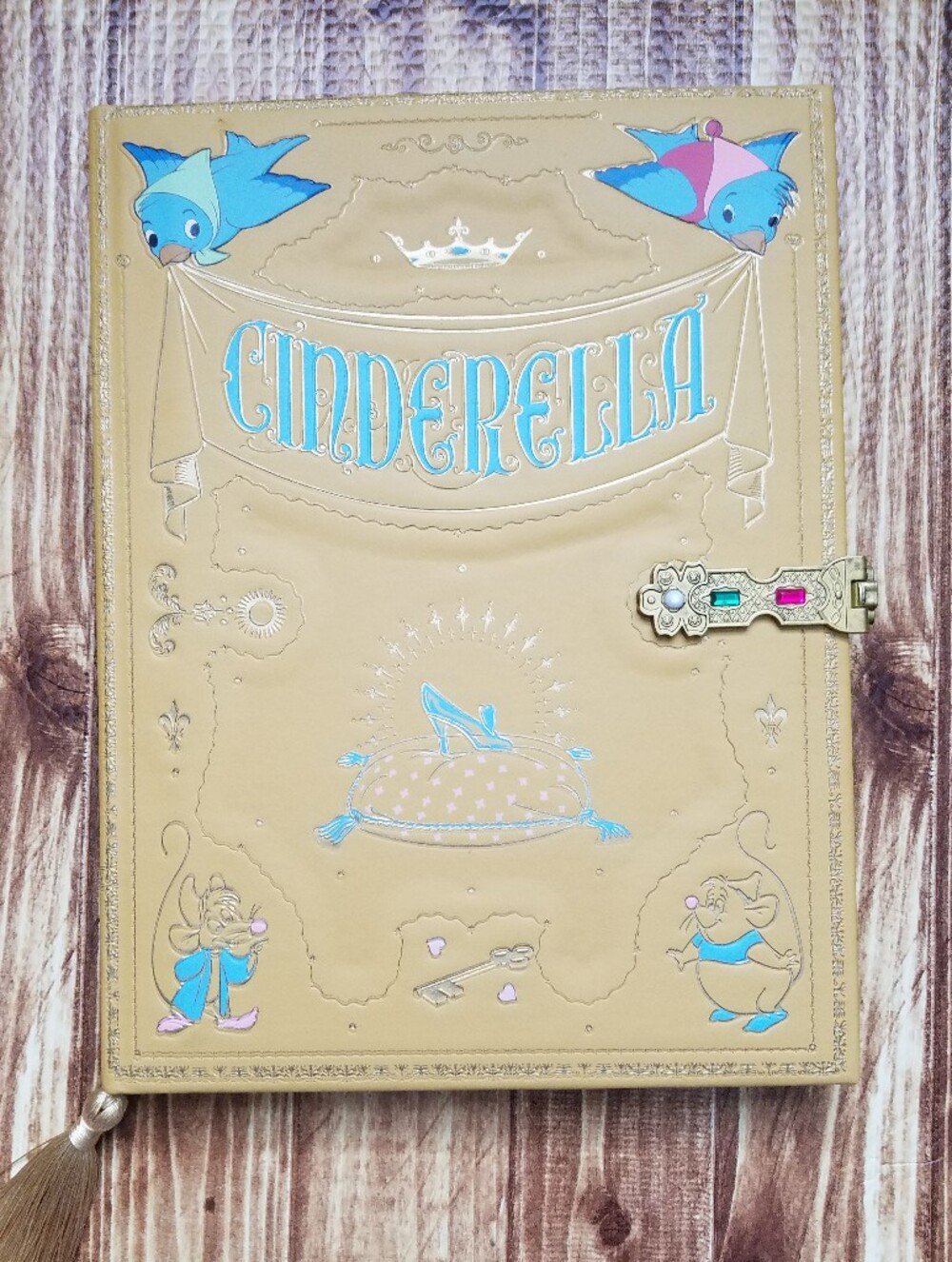 Disney Cinderella Storybook Replica Journal Lined Notebook Book Animated Movie